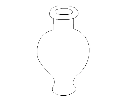 Flash绘制花瓶的操作方法