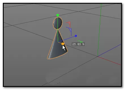 C4D将多个物体进行拼合的操作方法