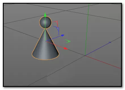 C4D将多个物体进行拼合的操作方法