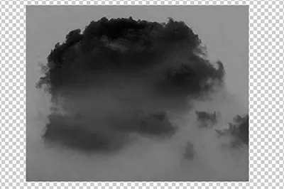 Photoshop绘制白云的简单步骤