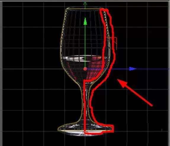 C4D创建模立体红酒杯的详细方法