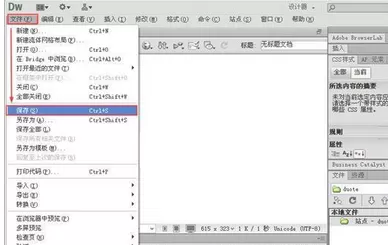 Dreamweaver插入flash动画的详细方法