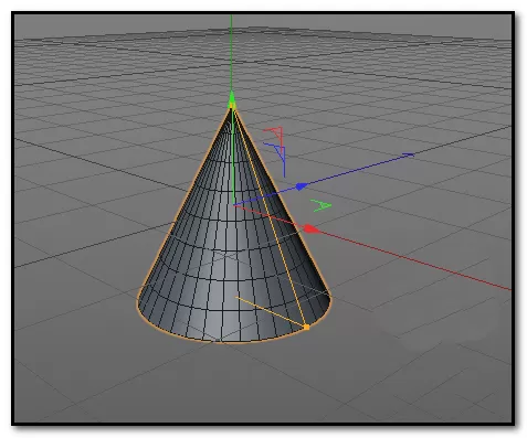 C4D将圆锥顶部与底部打磨圆滑的具体操作