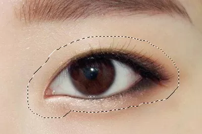Photoshop给人物p出双眼皮的操作方法