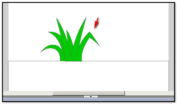 Flash绘制绿色小草的详细方法