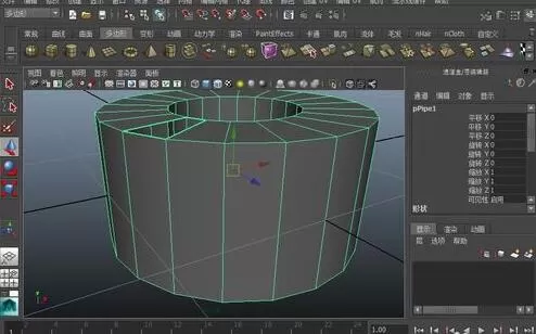 maya补上多边形缺失的面的简单操作步骤