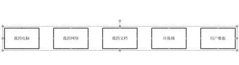 Visio 2003框图对齐及自动调整间距的具体方法