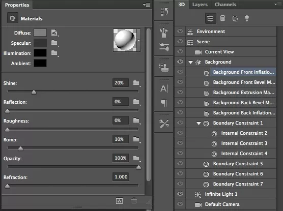 photoshop cs6制作立体3D字母的操作步骤