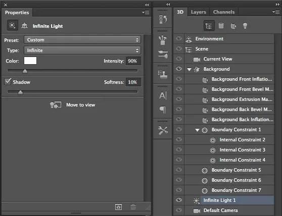 photoshop cs6制作立体3D字母的操作步骤