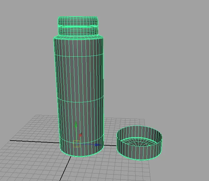 maya建模保温杯的操作方法