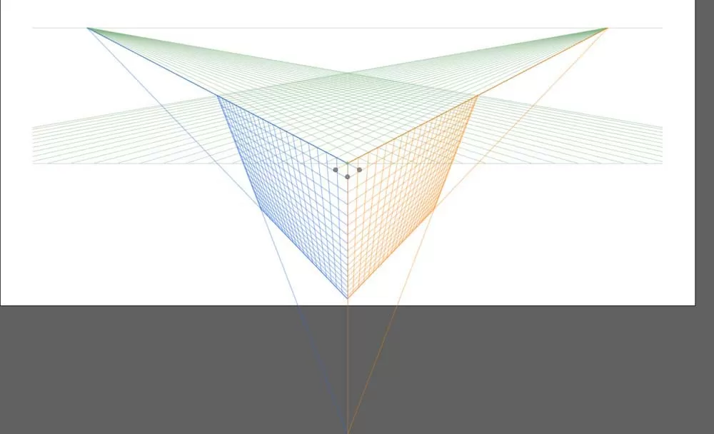 Adobe Illustrator CS6中使用透视网格工具的操作方法