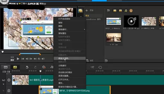会声会影X9自定义路径运动的操作方法
