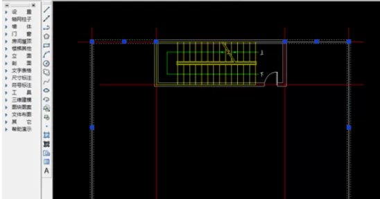 天正建筑2014绘制建筑物顶层平面图的操作教程