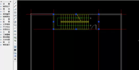 天正建筑2014绘制建筑物顶层平面图的操作教程