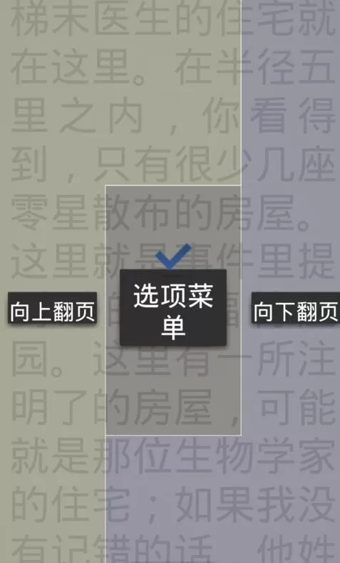 静读天下改变翻页控制区域的详细操作