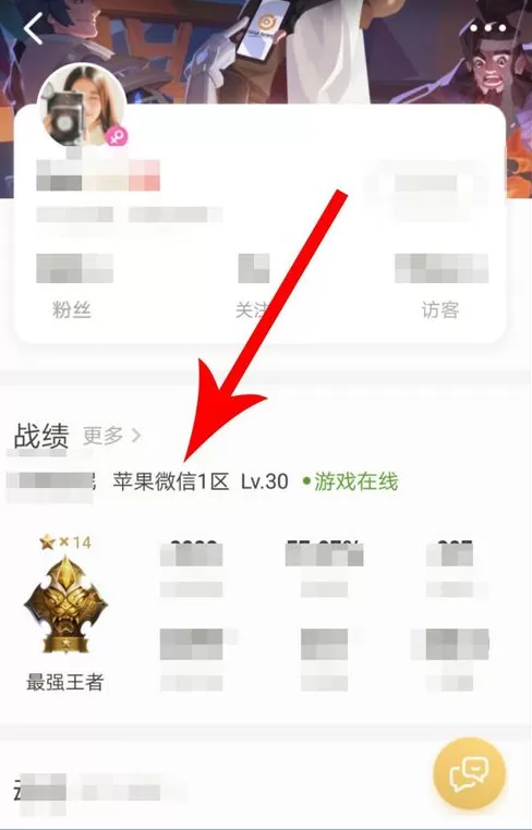 在王者营地里查看好友在线的图文操作过程