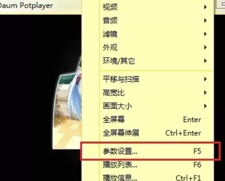 PotPlayer设置老板键的操作步骤