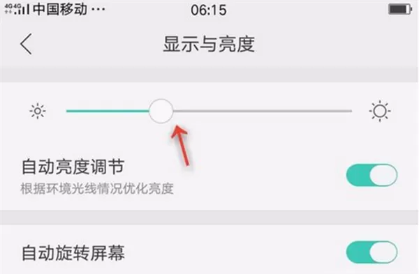 在OPPO R17中设置屏幕亮度的具体方法
