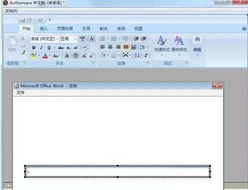 Authorware中使用word艺术字的详细操作流程