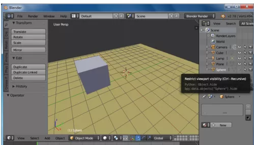 Blender设置物体无法渲染的具体操作方法