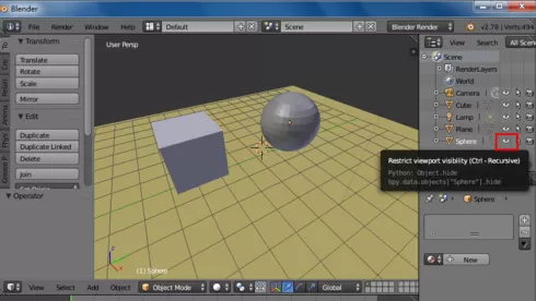 Blender设置物体无法渲染的具体操作方法
