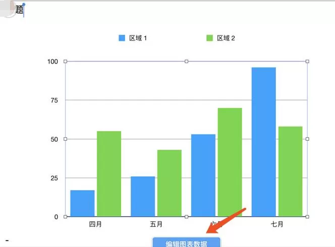 pages插入图表并编辑的详细流程