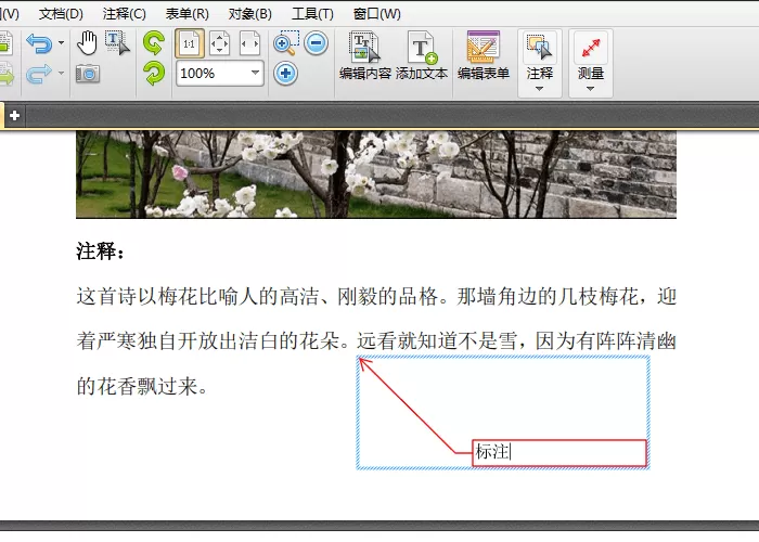 迅捷pdf编辑器中pdf文件添加标注的具体方法