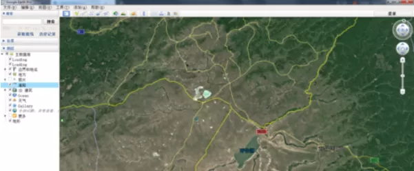 谷歌地球(google earth)查找目的地的具体方法
