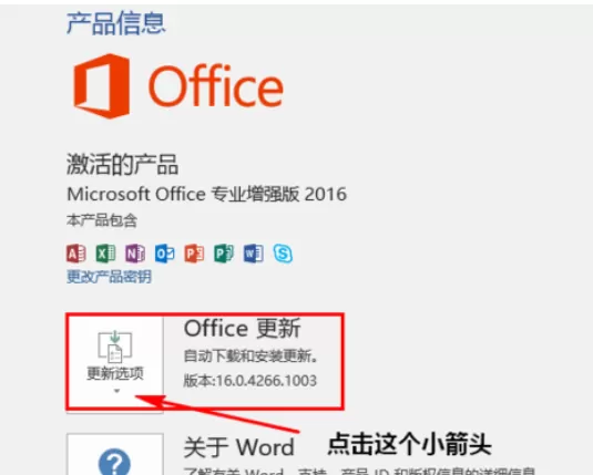 Microsoft office 2016禁用更新的详细操作