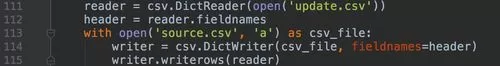 python 2.7合并csv文件的方法介绍