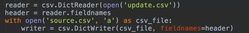python 2.7合并csv文件的方法介绍