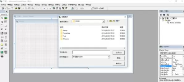 Microsoft Visual Basic 6中背景图片的设置方法步骤