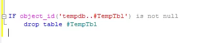 sql server使用临时表的具体操作教程