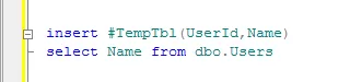 sql server使用临时表的具体操作教程