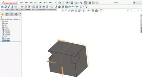 solidworks201中旋转切除命令使用介绍