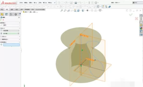 solidworks2019中旋转命令的使用方法