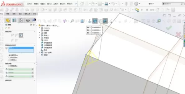 SolidWorks2019倒角命令使用方法