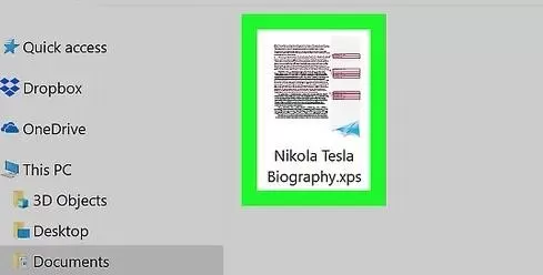 xps viewer文件打开的操作教程