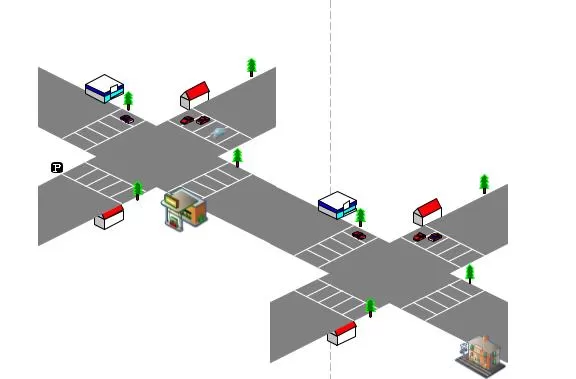 Microsoft Visio 2013绘制交通道路图的操作教程