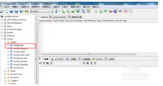 SQLyog导入excel数据的使用方法