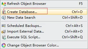 sqlyog创建数据库的操作教程