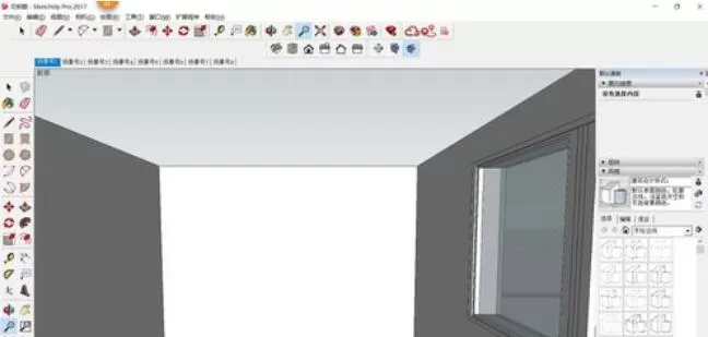 美间软装软件设计室内立面效果图的操作方法