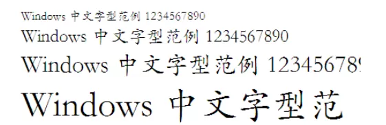 华文楷体字体安装方法