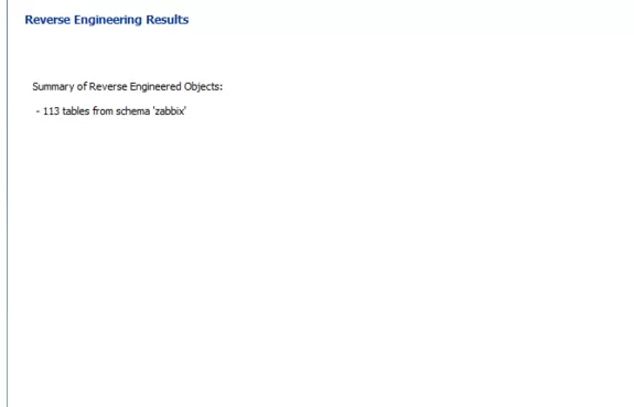 MySQL Workbench对数据库进行逆向工的操作教程