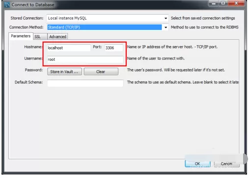 MySQL WorkBench修改默认连接的操作教程