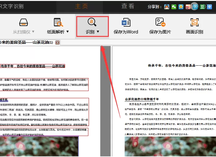 捷速OCR文字识别工具将PDF图片转成Word文字的详细教程