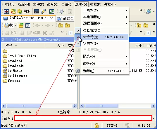 WinSCP连接虚拟机的操作教程