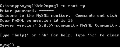 xampp的mysql密码设置方法