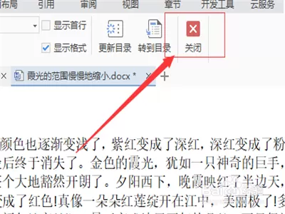 word软件更改文章视图的操作教程