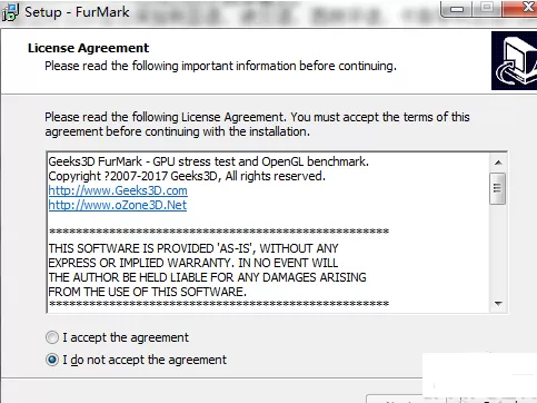 Furmark具体的安装过程